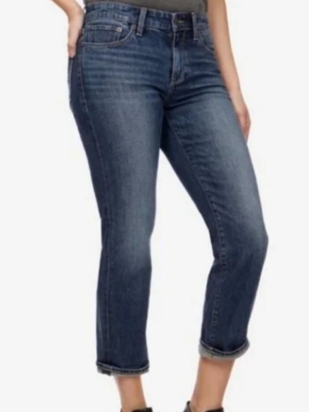 Lucky Brand Sweet Crop Straight Leg Crop Jeans Size 8/29 #2336